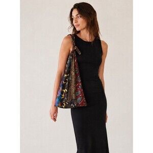 Keith Daniels Vintage Tie Hobo Bag Looney Tunes Disney Y2K Patchwork